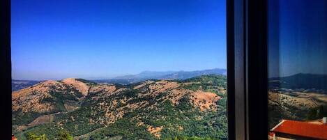 Blick von der Unterkunft