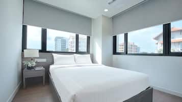 2 bedrooms, premium bedding, down duvets, pillow-top beds