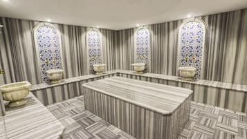 Espace de soins pour les couples, hammam, soins corporels