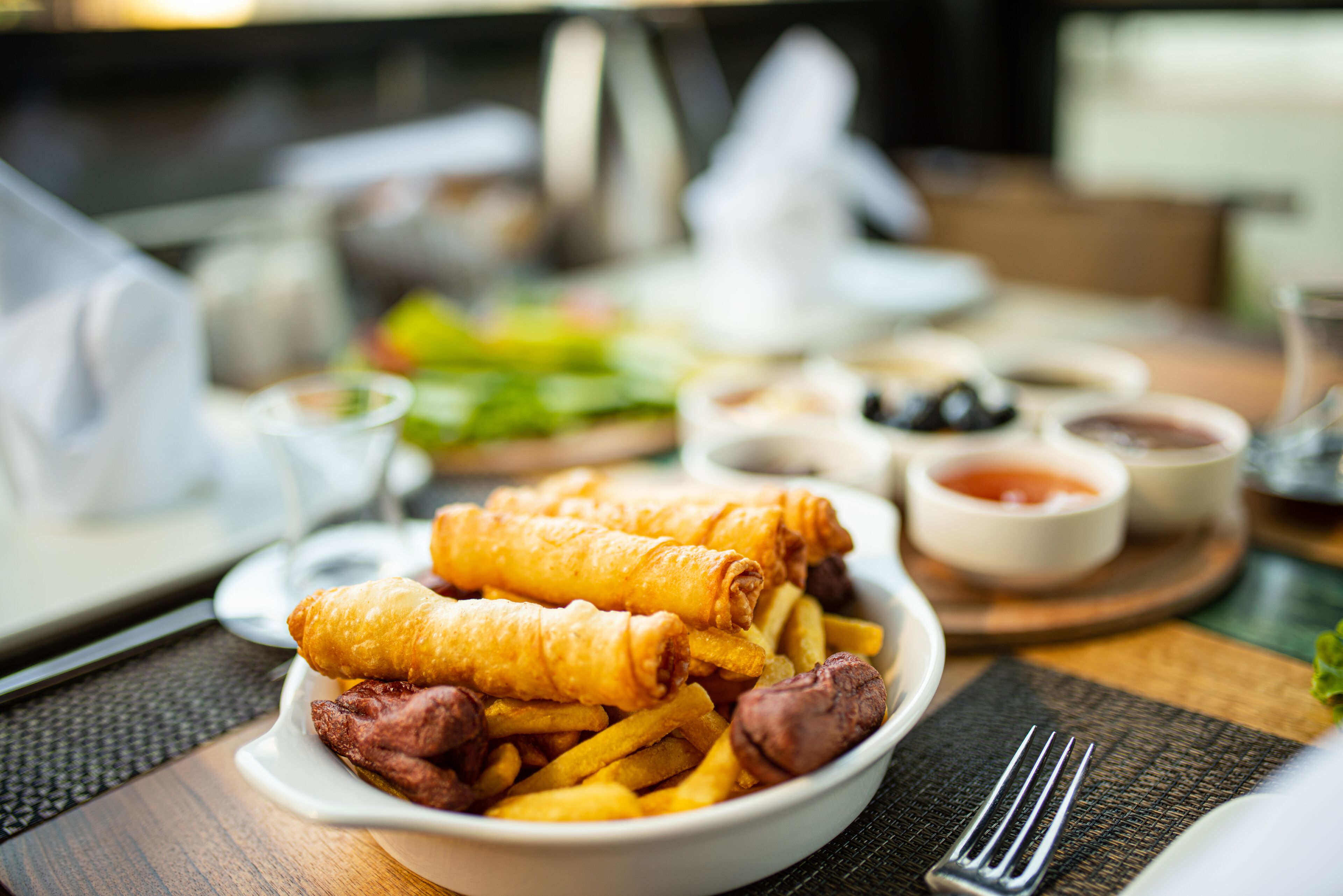 daily buffet breakfast (eur 5 per person)