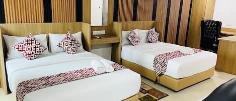 Chambre Deluxe, 1 grand lit | Bureau, chambres insonorisées, Wi-Fi gratuit