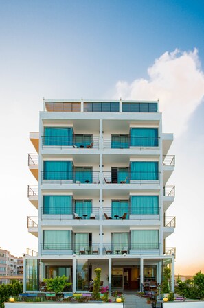 Façade de l’hébergement