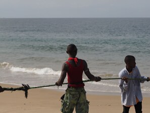 View from room - Atlantic Lumley Hotel (Freetown)