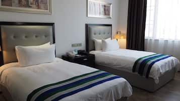 1 habitación, cubrecamas y colchones con pillow-top