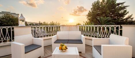 Terrasse sur le toit