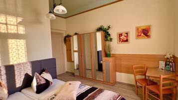 Comfort Double Room (mit Flussblick) | Wi-fi percuma, cadar katil