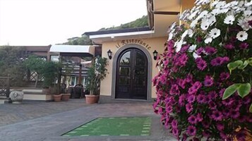 Entrada al alojamiento