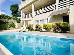 Pool - Treetops Apartments (Marigot Bay)