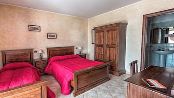 Dreibettzimmer, Bergblick | Safe