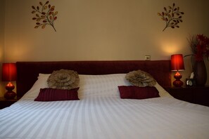 Premier Double Room, Ground Floor (Super King, Walk-in Shower) | 1 bedroom, Egyptian cotton sheets, premium bedding, in-room safe