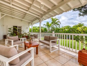 Terrace/patio - Chez Flo (Saint-François)