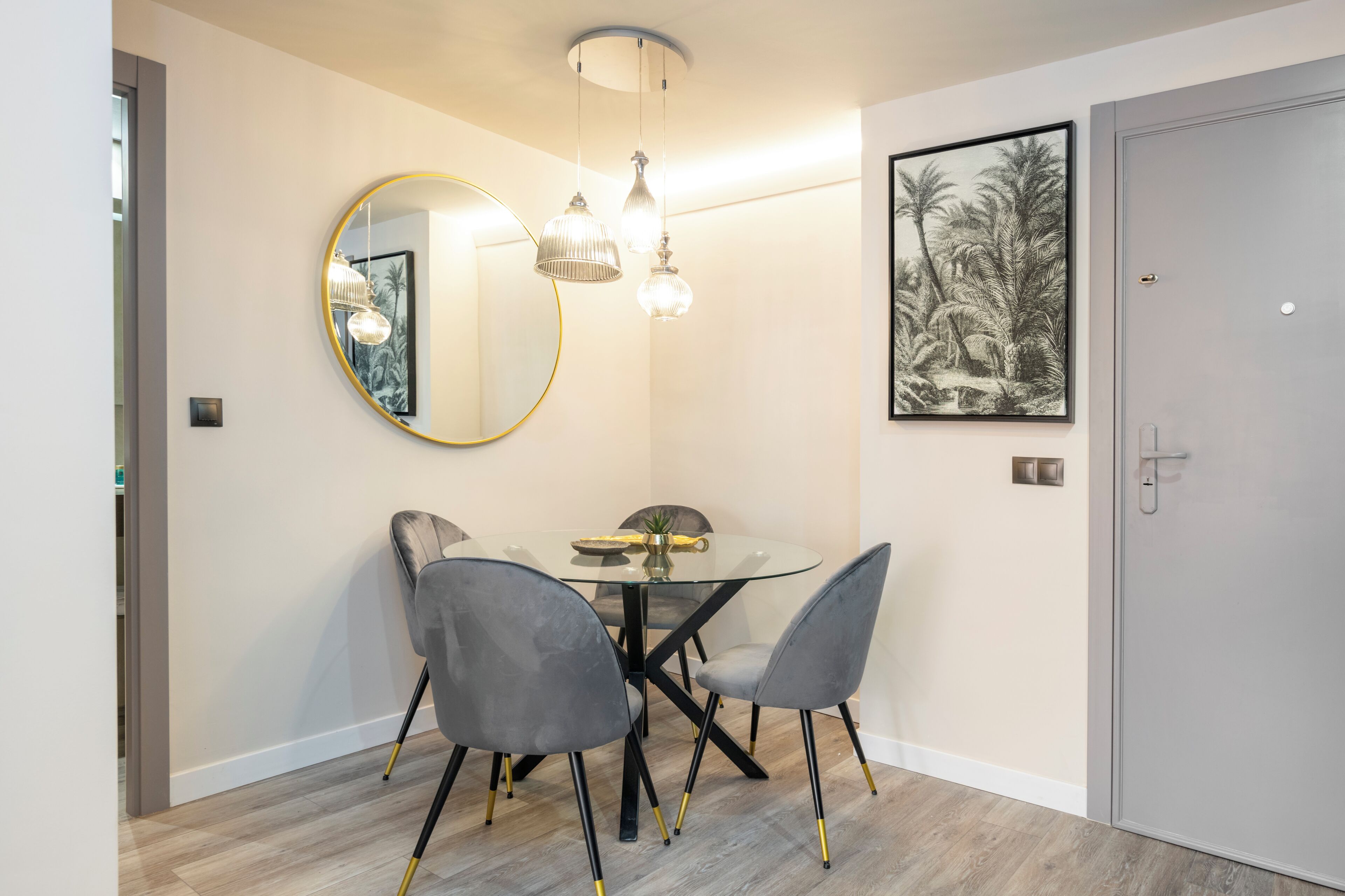 公寓, 1 间卧室, 城市景观 | 餐厅