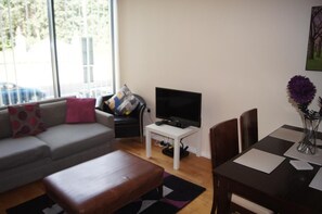 Flat-screen TV - Phoenix Park View Holiday Apartment (Dublin)