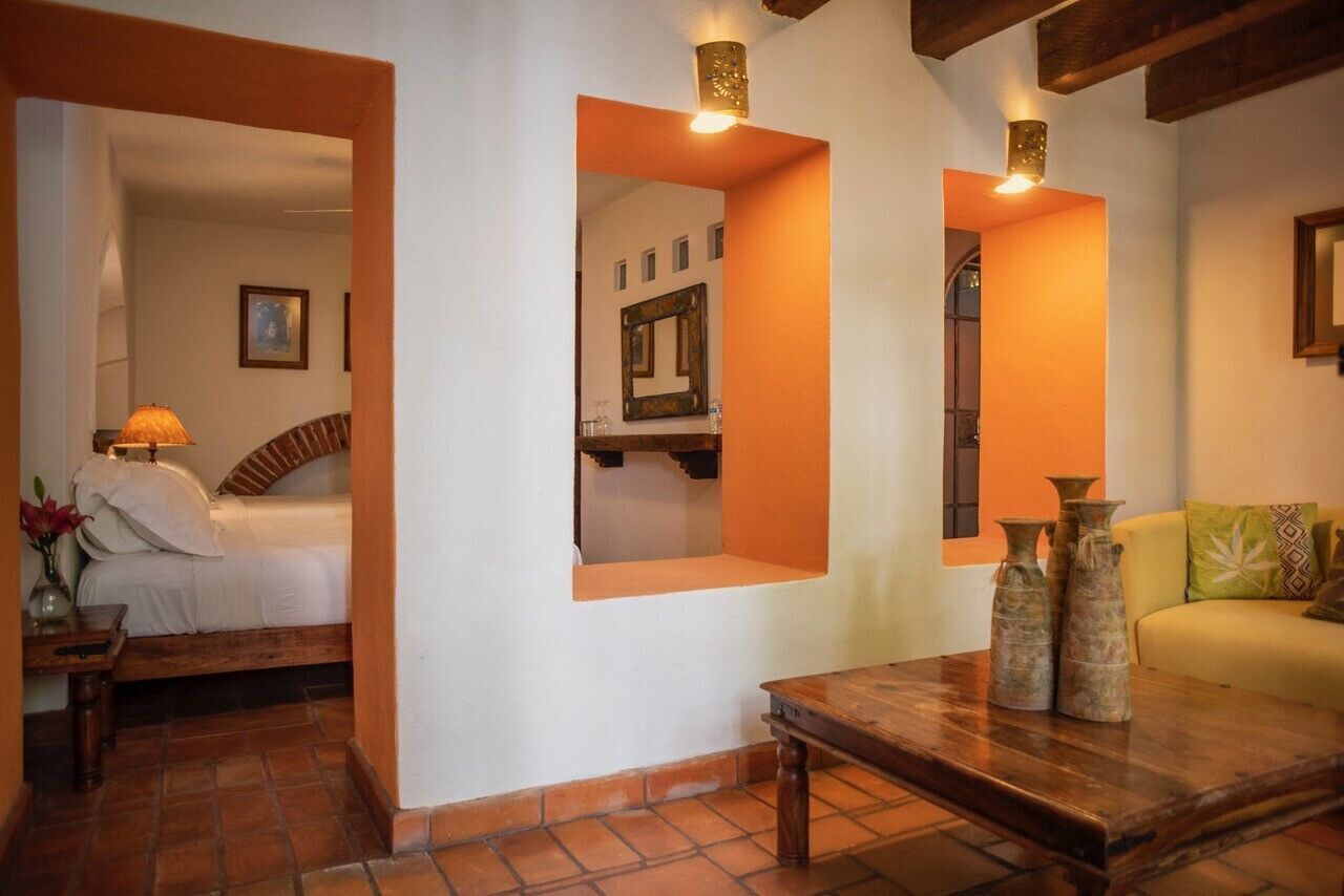 suite, 2 double beds | premium bedding, blackout curtains, bed sheets