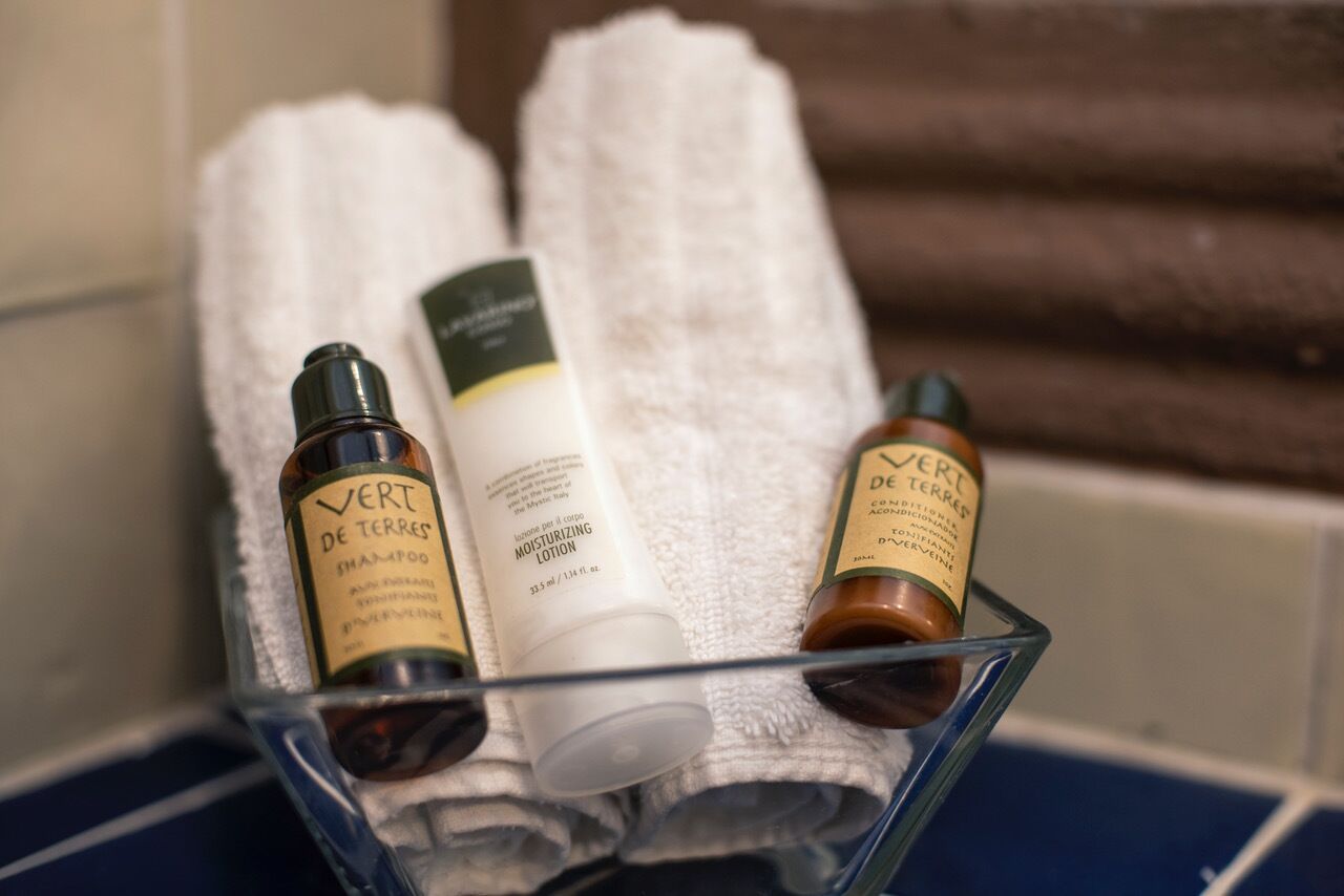 suite, 1 king bed | bathroom | shower, free toiletries, towels