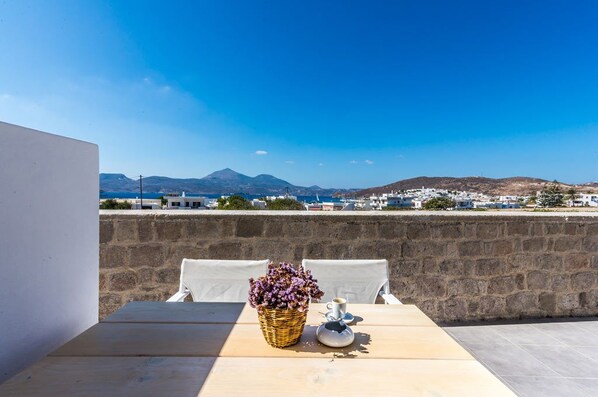 Junior Suite, Sea View | Terrace/patio