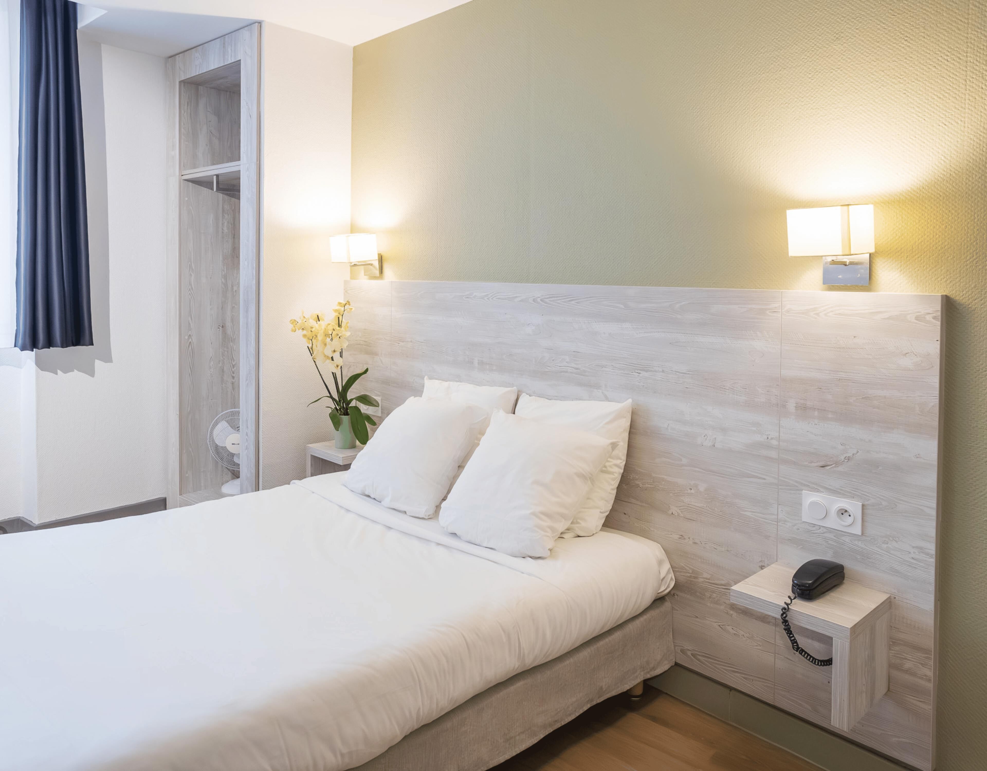 Décoration personnalisée, bureau, chambres insonorisées, Wi-Fi gratuit