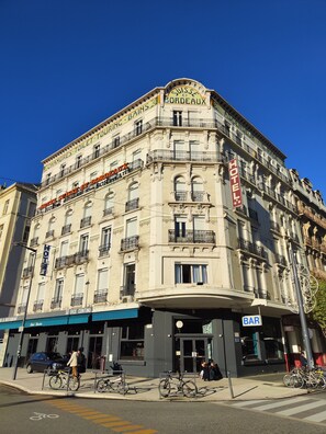 Façade de l’hébergement