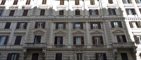 Fassade der Unterkunft