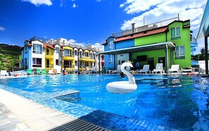 Pool - Large Deluxe Studio in MiniSmart RedZebra Complex (Balchik)