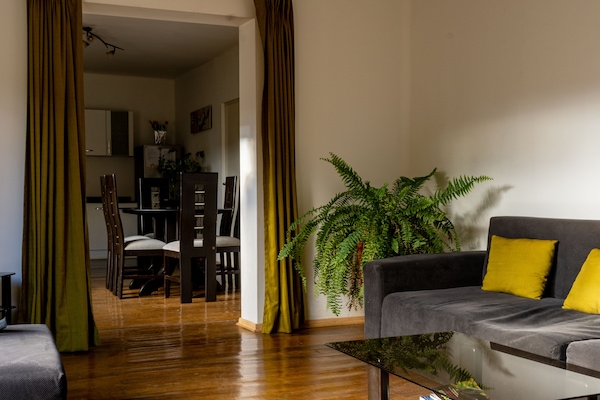 living and dining room