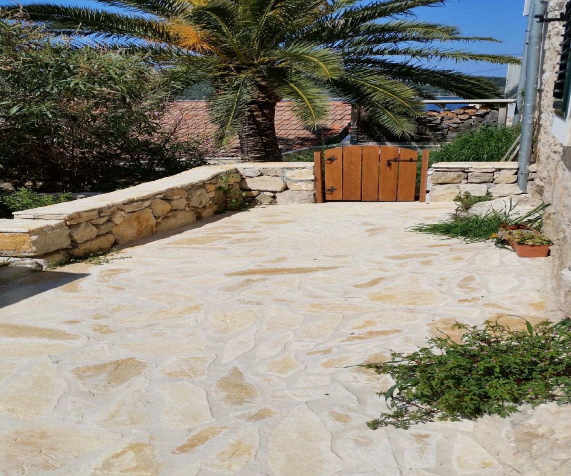 Enceinte de l’hébergement