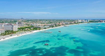 Gemütliche Wohnung zu Fuß von Palm Beach entfernt