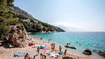 Plage à proximité, serviettes de plage