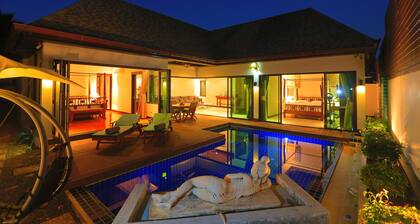 New Villa swimming pool near naiharn beach