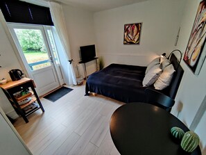 1 sovrum, strykjärn/strykbräda, gratis wi-fi och sängkläder