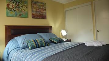 1 bedroom, WiFi, bed sheets, wheelchair access