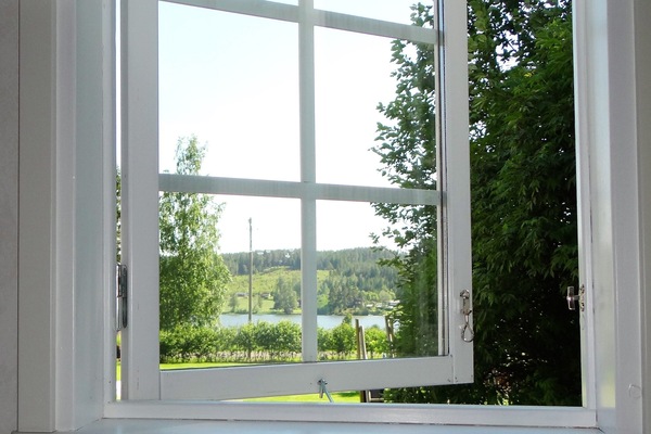 View from eating area