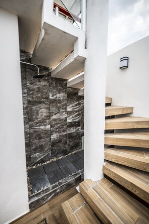 Interior - Penthouse Beach Holiday, Private Jacuzzi, BBQ, Family Friendly, Maid Service   (Playa Del Carmen)