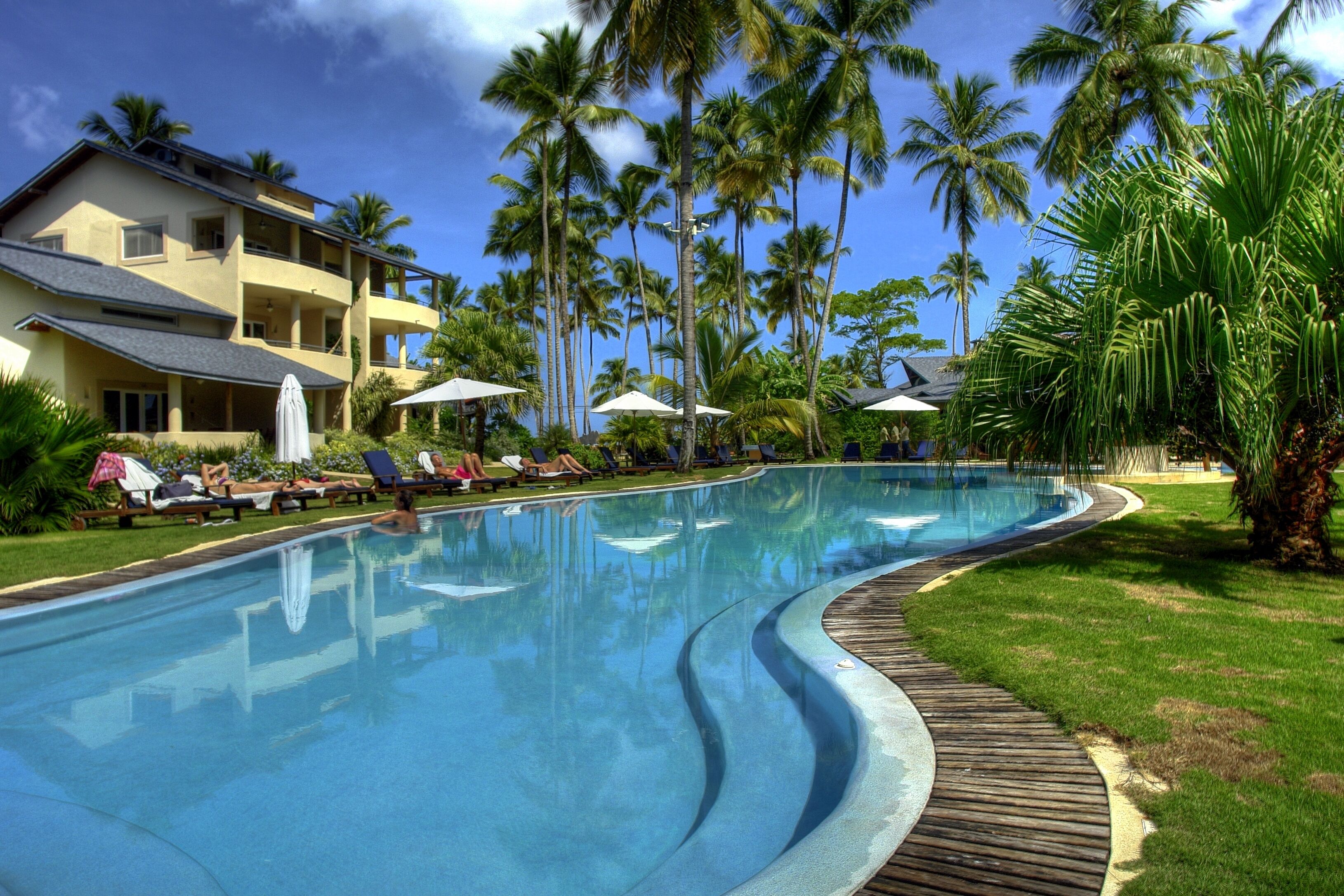 Alberca al aire libre 