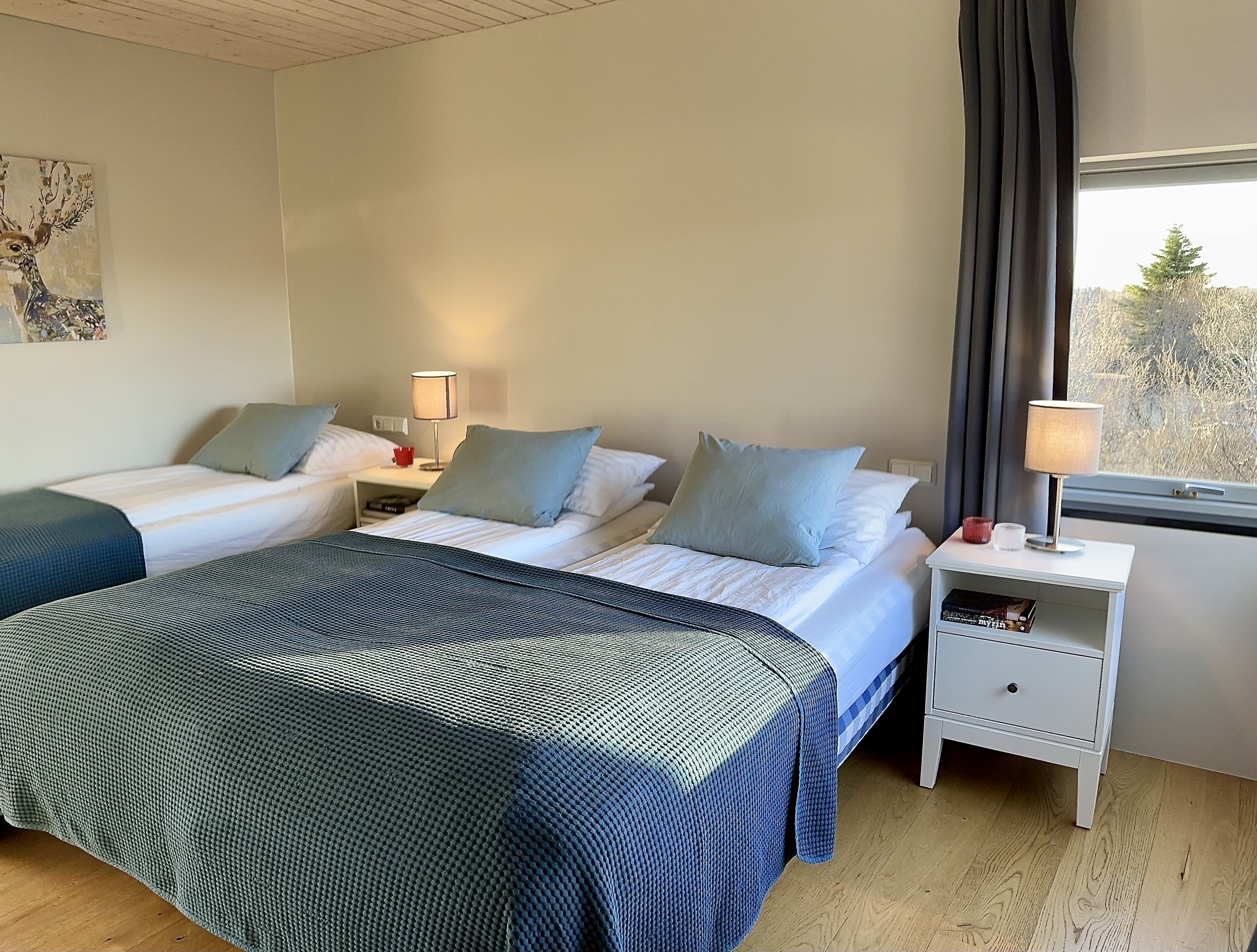 4 chambres, fer et planche à repasser, Wi-Fi gratuit, draps fournis