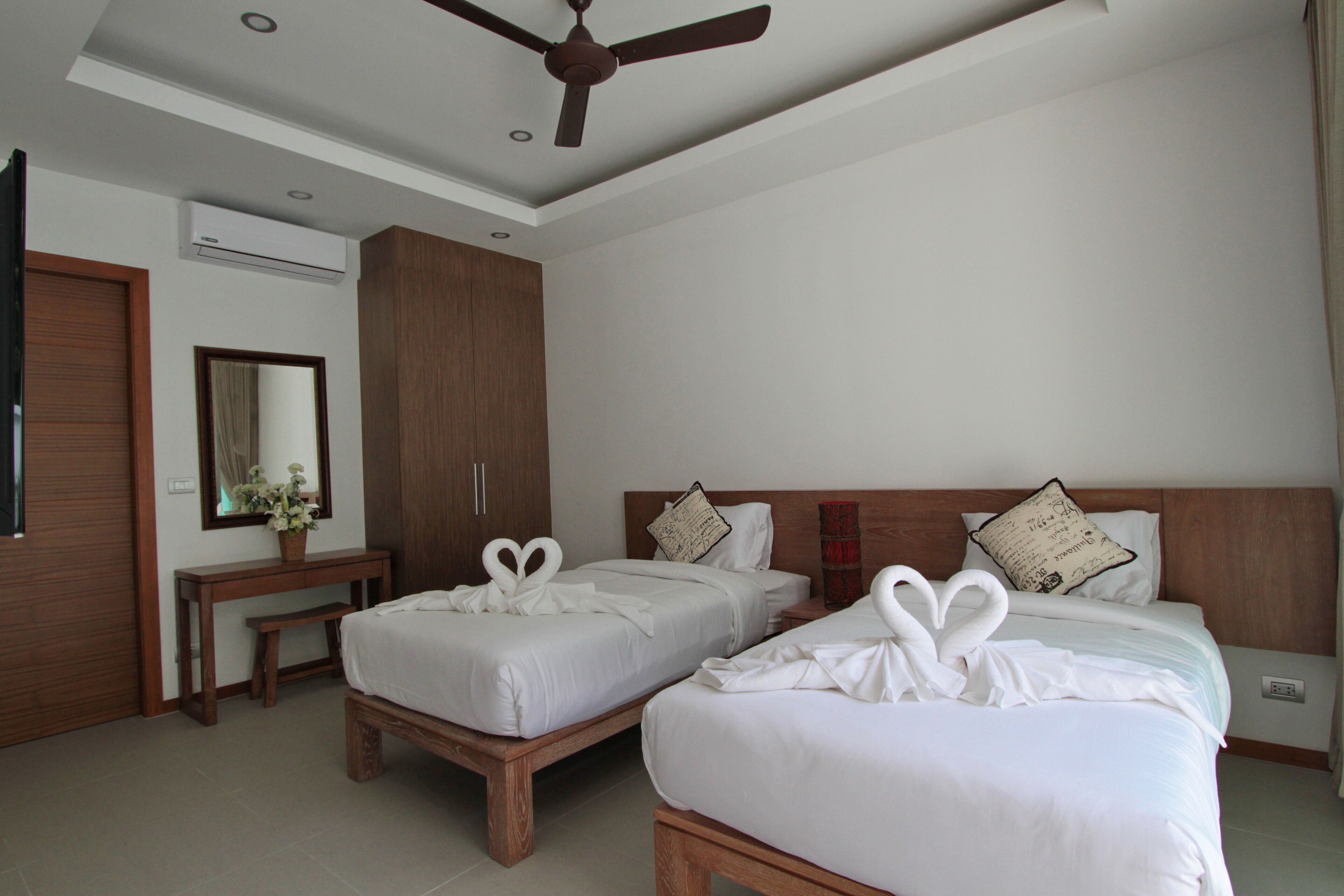 3 soverom, strykejern/-brett, wi-fi og sengetøy