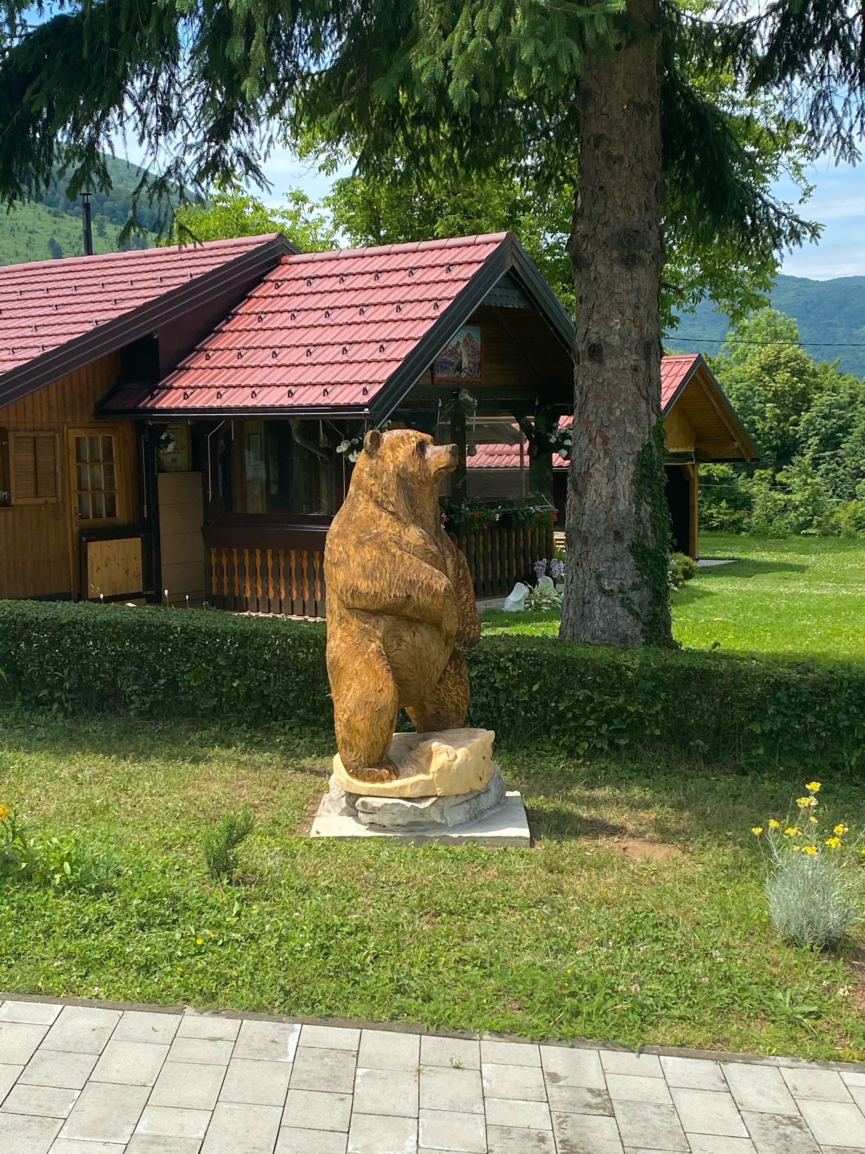 Enceinte de l’hébergement
