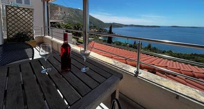Wohnung in der Nähe der Stadt Dubrovnik mit einer schönen Aussicht