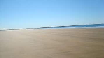 On the beach