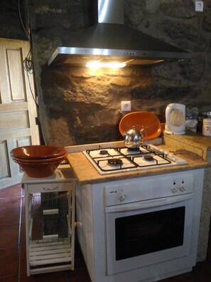 Fridge, microwave, oven, stovetop - Enjoy Gerês - Nature, Tranquility, Privacy, Comfort Close to Everything (Salto)