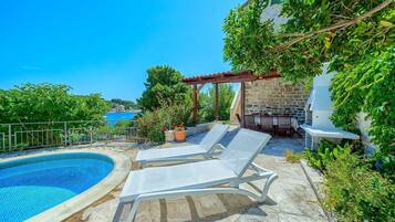 Una piscina climatizada