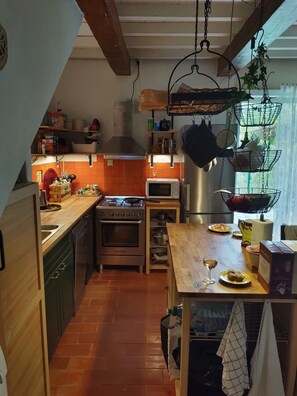 Fridge, microwave, oven, stovetop - Welcome to the land of Cathars and legends! (Cailla)