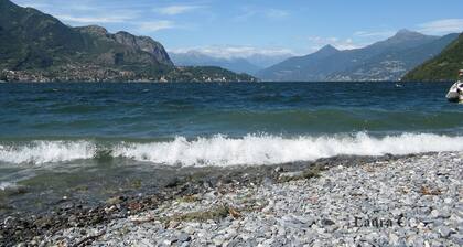 appartement spacieux,4/5 personnes,10 min de Bellagio,jardin avec vue sur le lac