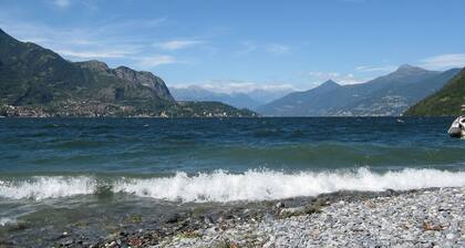 appartement spacieux,4/5 personnes,10 min de Bellagio,jardin avec vue sur le lac