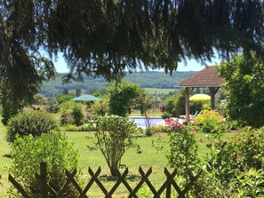 Pool - Extremely spacious, Country Farmhouse with pool & summer kitchen, sleeps 13+ (Lascazères)