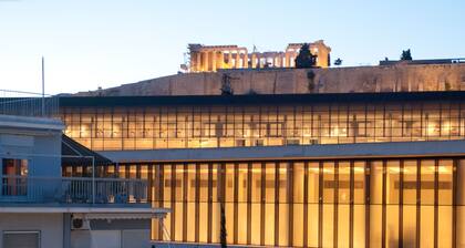 Acropolis View Deluxe Penthouse; neben U-Bahn, Akropolis-Museum und Plaka