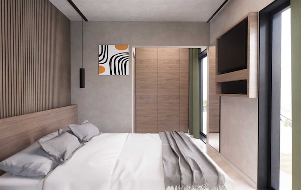 3 habitaciones, tabla de planchar con plancha y wifi gratis