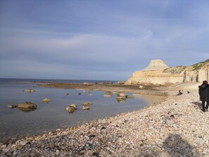 Tæt på stranden