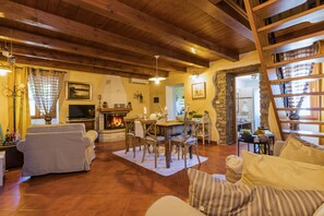 TV, fireplace, DVD player, stereo - Peaceful Villa situated on the top of the hill with breathetaking view (Livade)