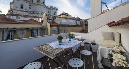 Alfama - 2 Level Apartment mit einer atemberaubenden Aussicht